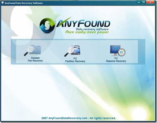 any found main interface