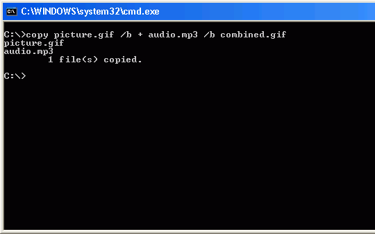 Hide Videos,Mp3's,Private Documents,Confidential Information in JPG Image Files.