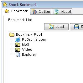 Add apps,files,websites,and folders to your right click context menu using Shock Bookmark.