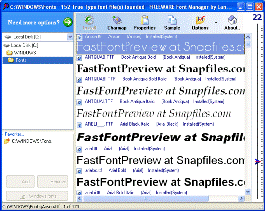 FastFontPreview : Preview 1000's Of Fonts In An Easy Way.