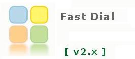 Fast Dial : Add Tumbnails Of Sites In New Tab .