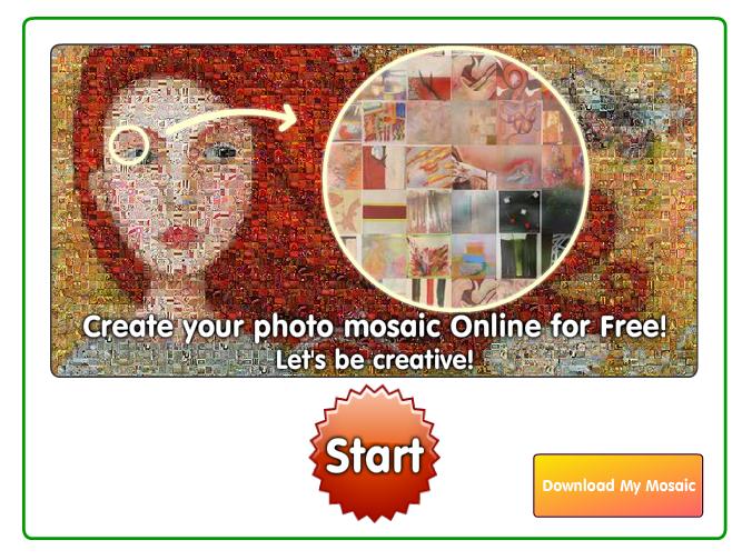 Create Impressive Mosaic Posters Of Your Images Online.