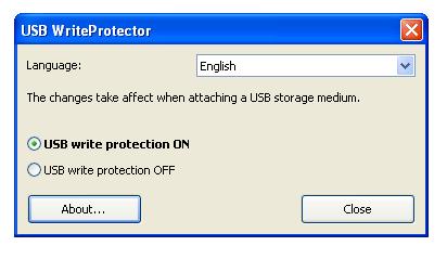 Protect Portable Drives From Viruses Using USB WriteProtector (Freeware).