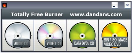 Freeware : CD/DVD/ISO Burner.